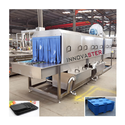 Trays Crates and Containers High Pressure Cleaning Machine with Clip-on Nozzles CW-03