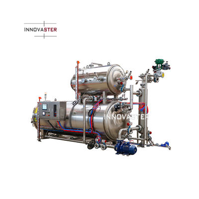 1100*1200*1500MM Pouches Pressure Cooker Machine for Canned Food Processing Equipment