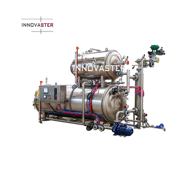 High Temperature Sterilization Automatic Retort for Canned Meat and Pet Food Industry