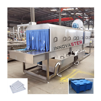 2021 SUS304 Stainless Steel Automatic Industrial Tunnel Box Crate Mold Basket Washing Machine