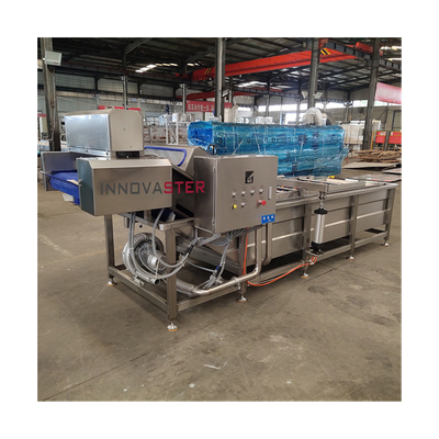 SUS 304 Industrial Water Cycle Single Tank Vegetable and Fruit Washing Machine for Products