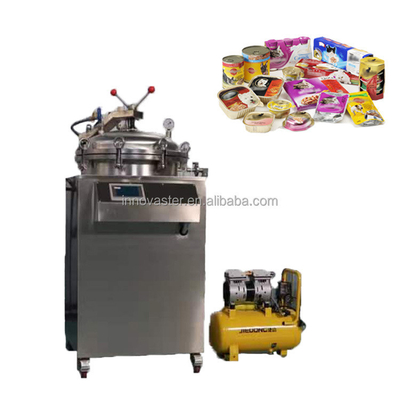 Customized Vertical Sterilization Water Immersion Retort with Advanced Technology