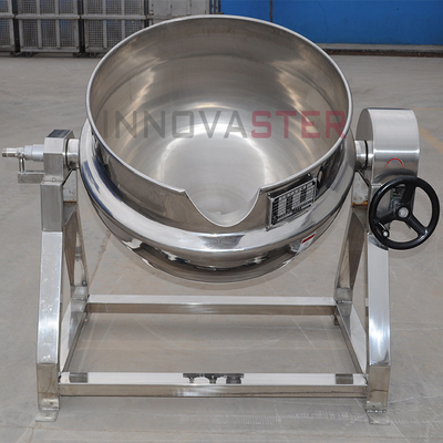 Speed Rotating Soup Making Machine with Stainless Steel 304 and Jacketed Cooking Pot