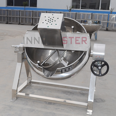 Speed Rotating Soup Making Machine with Stainless Steel 304 and Jacketed Cooking Pot