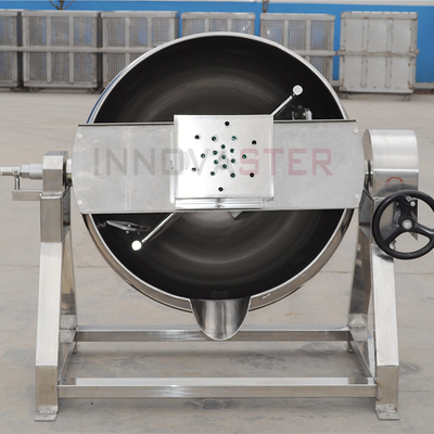 Speed Rotating Soup Making Machine with Stainless Steel 304 and Jacketed Cooking Pot