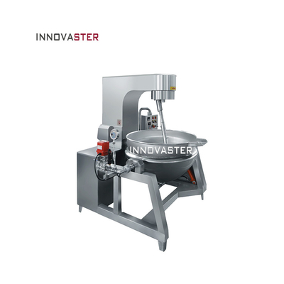 Electric Steam Jacketed Kettle Tilting Type Jam Mixer Cooking Pot Boiler