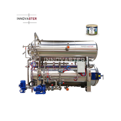 304 Stainless Steel Milk Coffee Water Bath Sterilization High Temperature Autoclave Retort