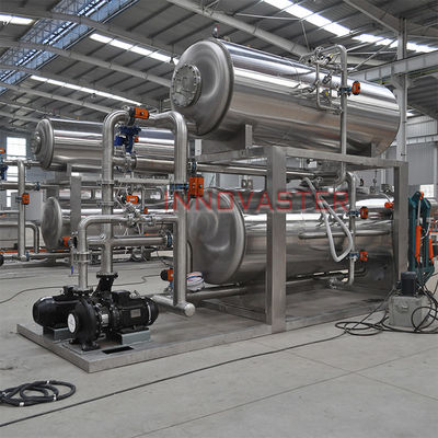 Retort Autoclave Steam Sterilization Process for Packaged Food Canned Poultry and Beef