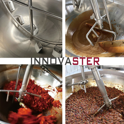 Fully Automatic Dumplings Wok with High Temperature Large Capacity and Planet Stirring