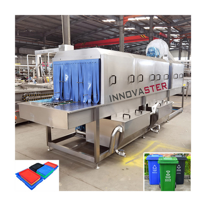 Single/Integrated Model Molds/Crates/Container High Pressure Hot Water Cleaning Machine