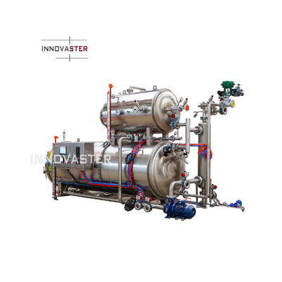 Steam Medium Water Bath Sterilizer High Pressure Retort Autoclave For Canning Food