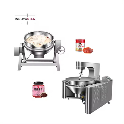 Fruit Jam Chili Sauces Jacketed Multi Cooker Stainless Steel Electric Kettle with Agitator
