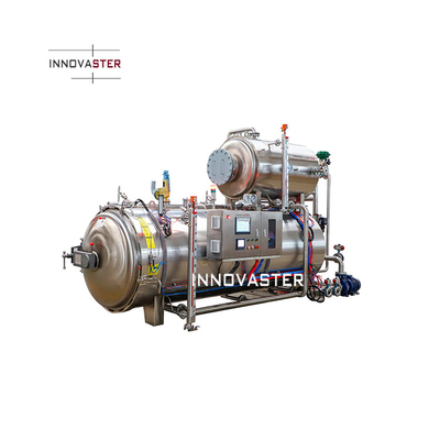 Physical Sterilization Mushroom Autoclave Retort Sterilizer For Cultivation Substrate