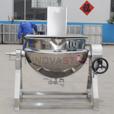 Boiling Pan Soup Making Machine with Heating System and 230V/380V/415V/440V Voltage