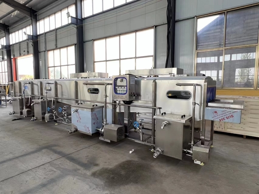 220V/380V Voltage Automatic Tunnel Pasteurizer for High Productivity Benefit