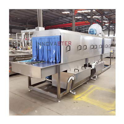 Customized Crate Washing Machine with 6100*1700*1700mm Size and Compact Construction