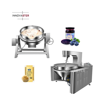 200 Liter Industrial Electric Pot/Oil Steam Jacketed Cooking Kettle with Heating System