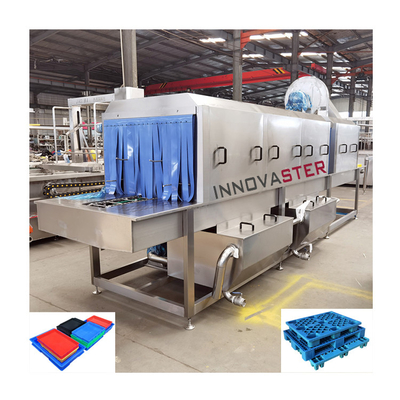 Customized Crate Washing Machine Integrated with Single Model and Clip-on Nozzles