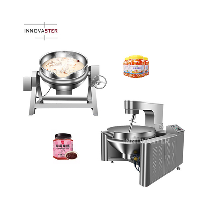 Function Boiling and Mixing Stainless Steel 304 Jacketed Kettle with Tilting Design
