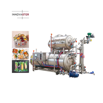 1100*1200*1500MM Electric Heating High Pressure High Temperature Water Immersion Autoclave Sterilizer Retort