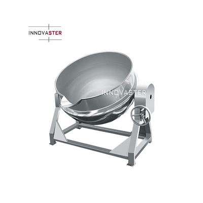 Stainless Steel 304 Electric Double Gas Steam Jacketed Kettle with Mixer Agitator and Cooker