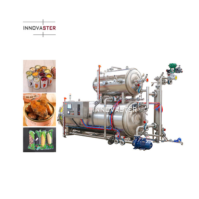 Multifunctional Retort Machine for High Temperature Sterilization of Pet Food Pouches