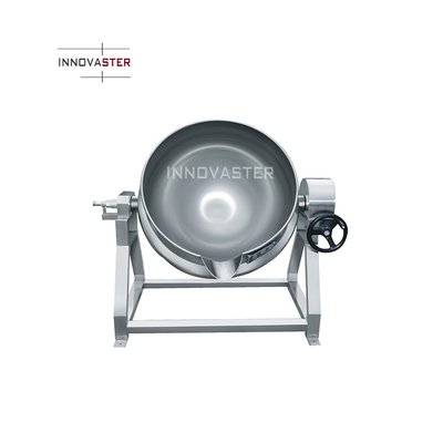 Automatic Steam Heating Mooncake Stuffing Cooking Mixer Sugar Syrup Boiler Jacketed Kettle