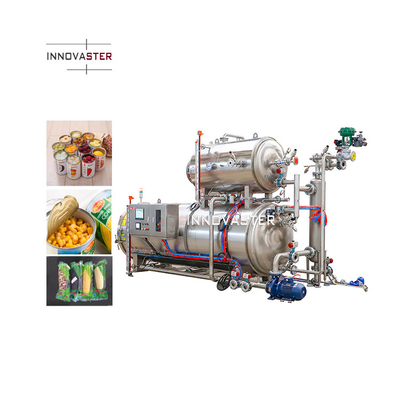 Physical Sterilization Pet Food Pressure Pouch Autoclave Machine with Remote Control