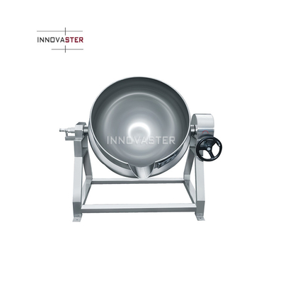 Industrial Jacketed Kettle for Cake Milk Jam Mooncake Processing Mixing and Cooking