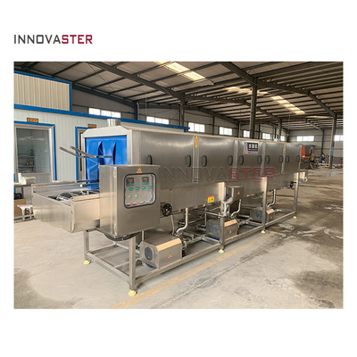 2021 Plastic Pallet Basket Case Automatic Baking Crate Wash Drying Machine Turnover Washer