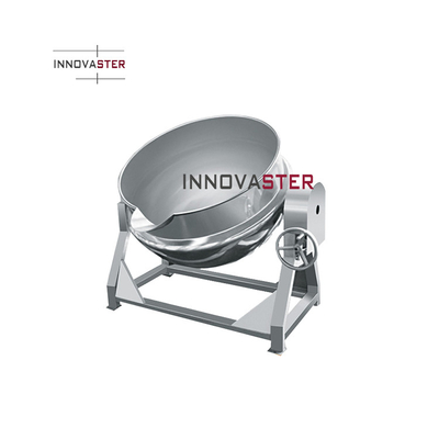 Jacketed Kettle for Curry Paste Making in Vegetable Processing Plant Gas Heating Cooker