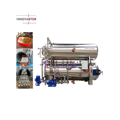 Automatic Batch Retort for High Temperature Canned Tuna Sterilization and Processing