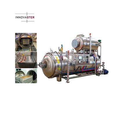 Air Medium Mushroom Bags Bottles High Temperature Sterilization Retort Machine at Best