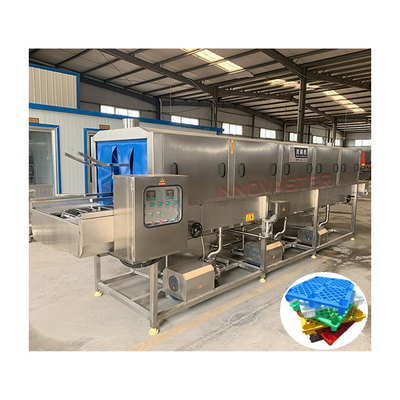 6000*2800*2200 Chicken Crate Basket Washing Machine for Heavy-Duty Industrial Cleanin