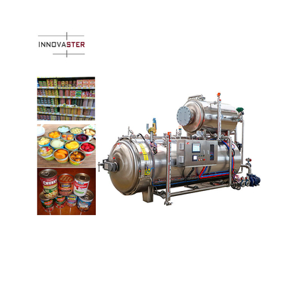 Food Packing Processing High Temperature Farms Water Spray Laboratory Retort at 121°C