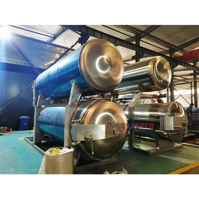 Farms Water Spray Canned Crab Meat Small Pasteurization Machine for Food Industry