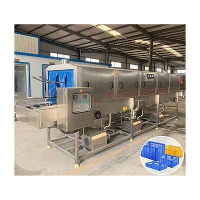 Customized 215 KG Plastic Basket Washing Machine for Industrial Pallets and Trays