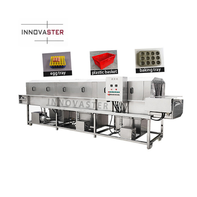 2021 SUS304 Stainless Steel Food Processing Chicken Turnover Box Basket Washing Machine