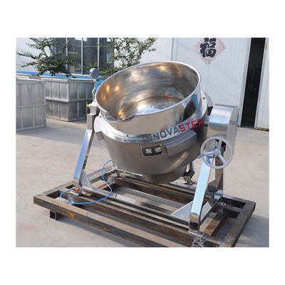 Industrial Electric Kettle for Curry Paste Making in Vegetable Processing Plants