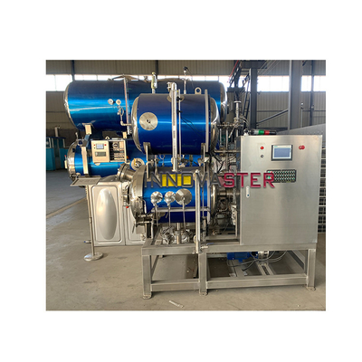 Horizontal Water Immersion Retort Machine for Premade Food Pasteurization System