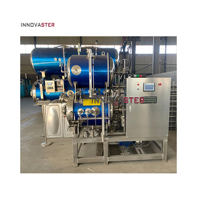 Cylindrical Pressure Vessel Autoclave for Sterilization of Large Package Meat Products