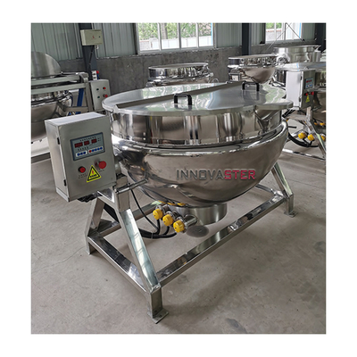 Automatic Planetary Stirring Cooking Kettle with Mixer Heating Way Electric/Steam/Oil