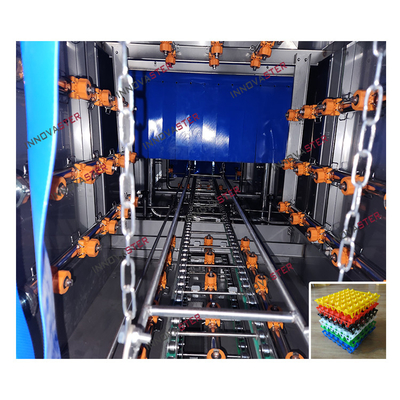 High Pressure Heated Water Spray Washer for Pallet Washing in Industrial Environments