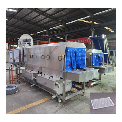 Year 2021 Automatic Washer for Cleaning Stainless Steel Container Molds in Industrial