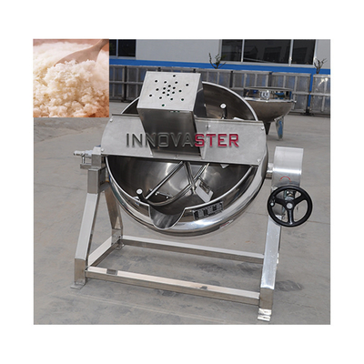 Gas/Electric Steam Heating Jacketed Kettle for Tomato Paste and Porridge Production