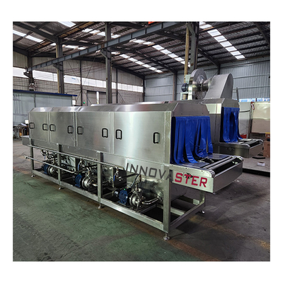 Silver SUS304 Stainless Steel Container Molds for Continuous Automatic Cleaning Washer