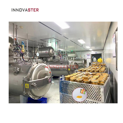 Physical Sterilization Retort Machine for Pouch Package Can Jars Fruit Juice Food