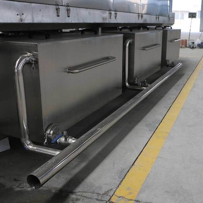 High Pressure Water Spray Dessert Molds Continuous Washing Machine Customized for You