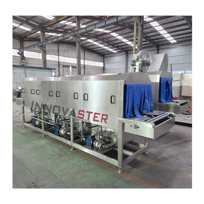 Year 2021 Industrial Stainless Steel Turnover Basket Food Plastic Basket Crate Washer