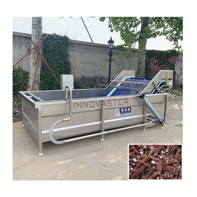 380v Commercial Fruit And Vegetable Washer Bubble Washing Machine For Beverage Shops